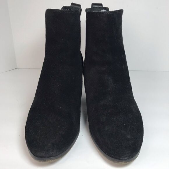 RAG & BONE Devon Waxed Suede Black Ankle Bootie EU39.5/US9.5 - Picture 7 of 10